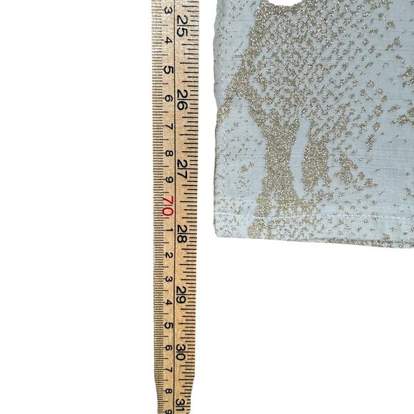 True Religion Halle Super Skinny Jeans Gold Snake Print Mid Rise | Size 26 - Picture 10 of 11